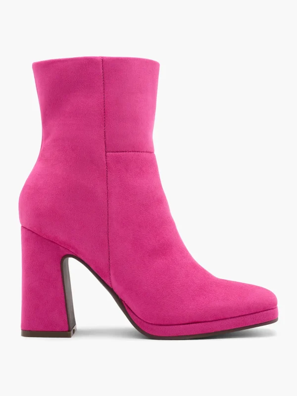 Claudia Ghizzani Ankelstøvle Fuchsia Hot