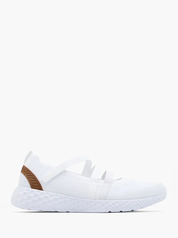 Bench Ballerina Hvid Fashion