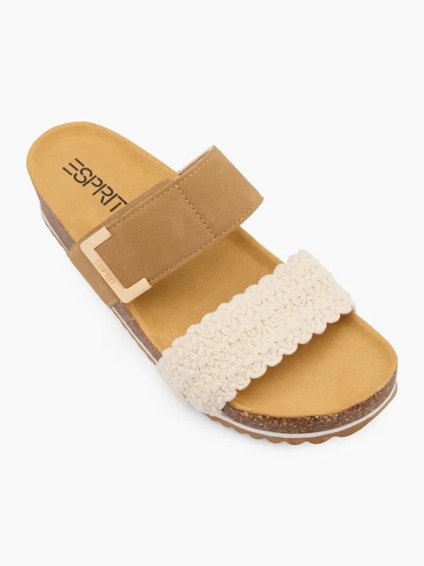 ESPRIT Biosandal Cognac Clearance