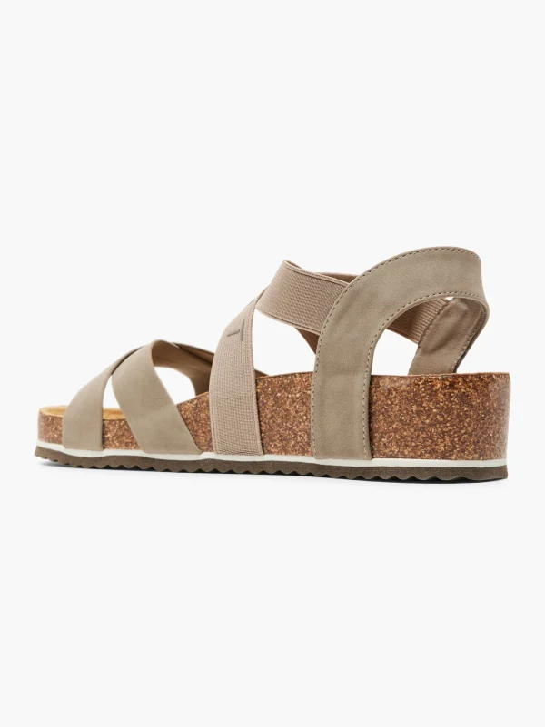 ESPRIT Biosandal Taupe Sale