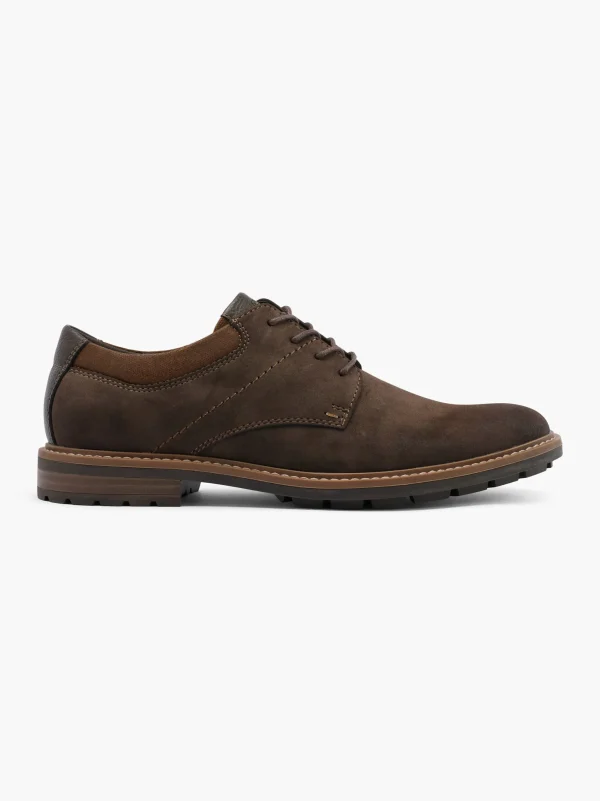 AM SHOE Business sko Brun Clearance