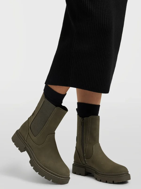 Graceland Chelsea boot Khaki Discount