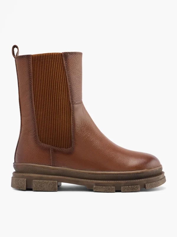 CAFE MODA Chelsea boot Cognac Sale