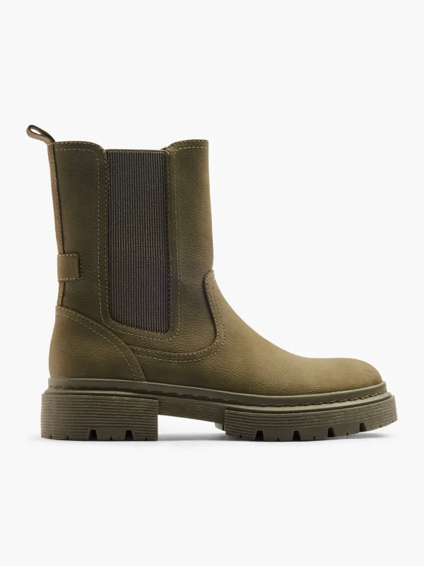 Graceland Chelsea boot Khaki Discount
