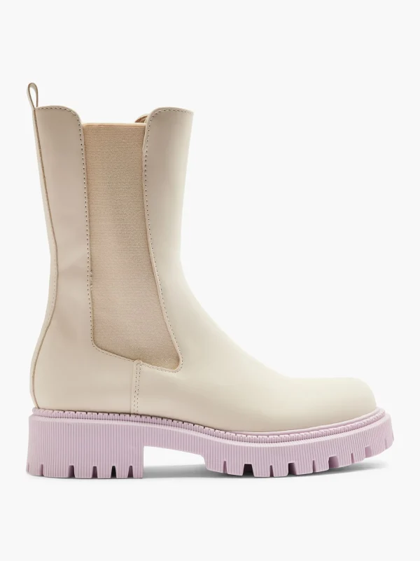 Catwalk Chelsea boot Beige New