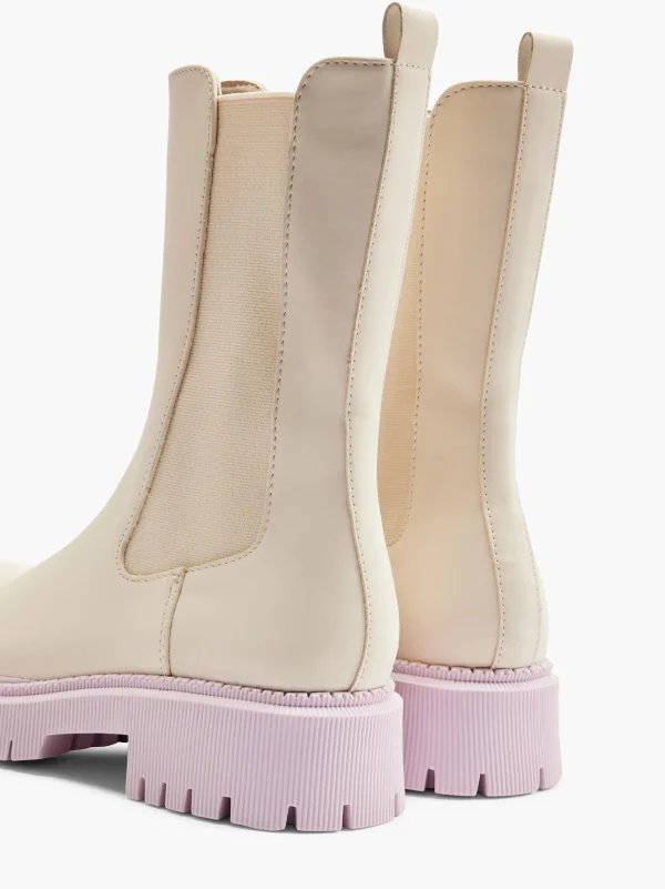 Catwalk Chelsea boot Beige New