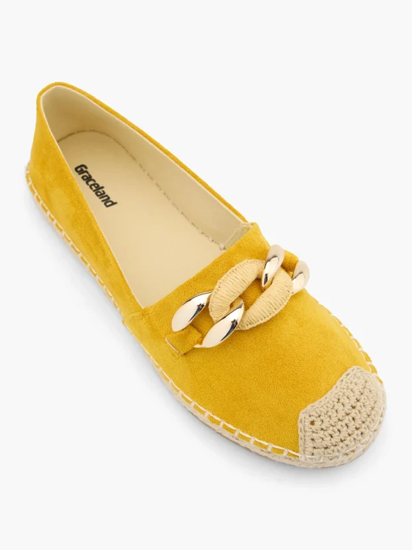 Graceland Espadrille Gul Sale