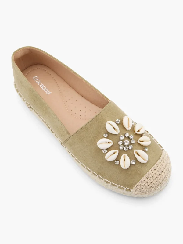 Graceland Espadrille Grøn New