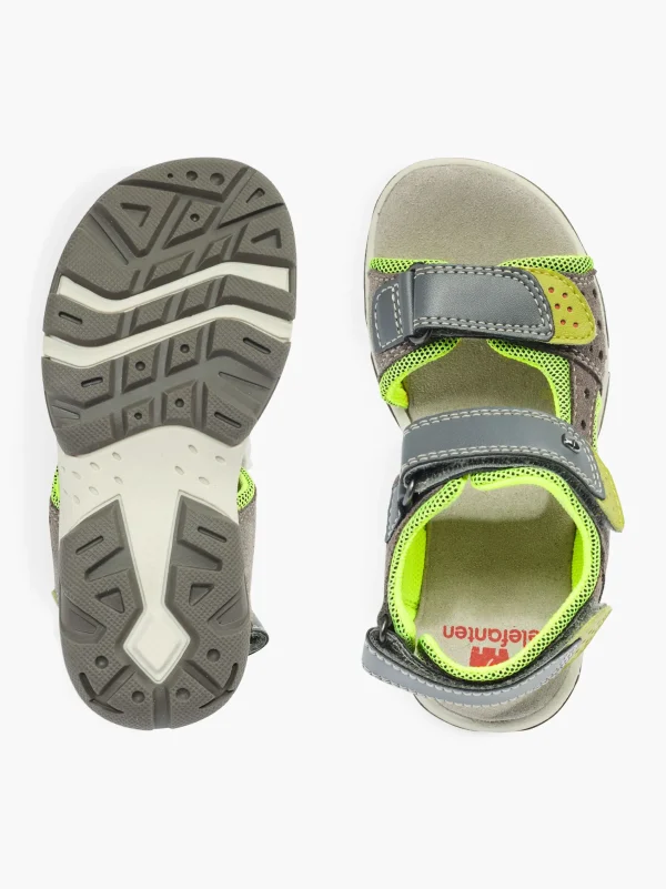 elefanten Fashion trekkingsandal Grå New