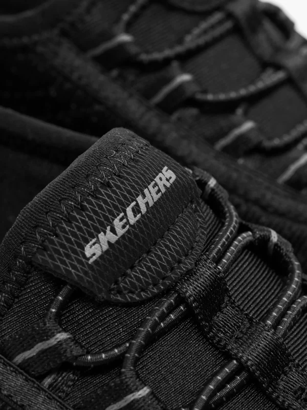 Skechers Flad sko Sort Discount