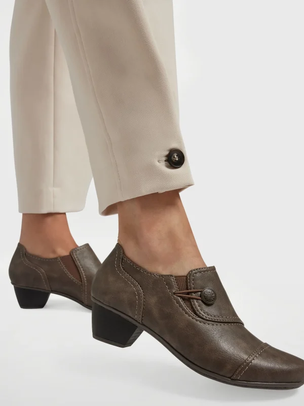 Easy Street High-front pump Taupe Fashion