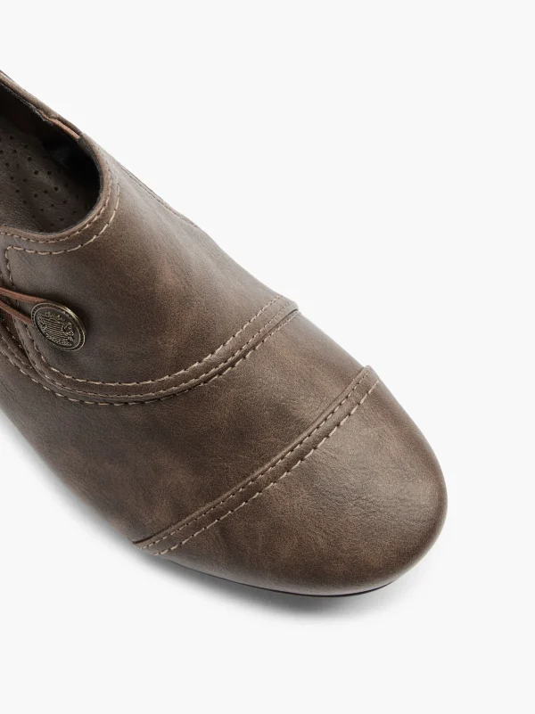 Easy Street High-front pump Taupe Fashion