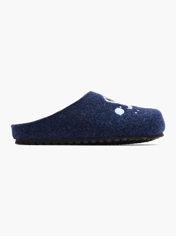 Bobbi-Shoes Hjemmesko Blå Discount