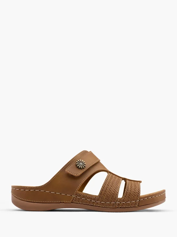Easy Street Hjemmesko Cognac New
