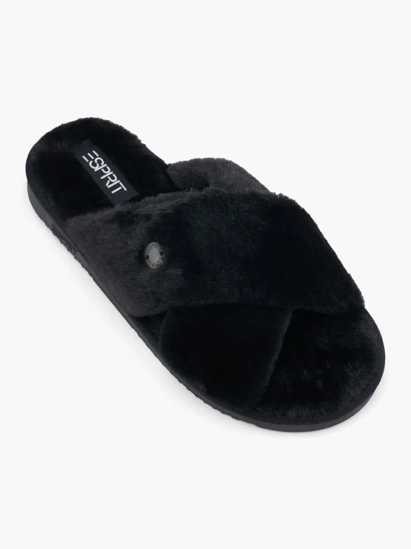 ESPRIT Hjemmesko Sort Outlet