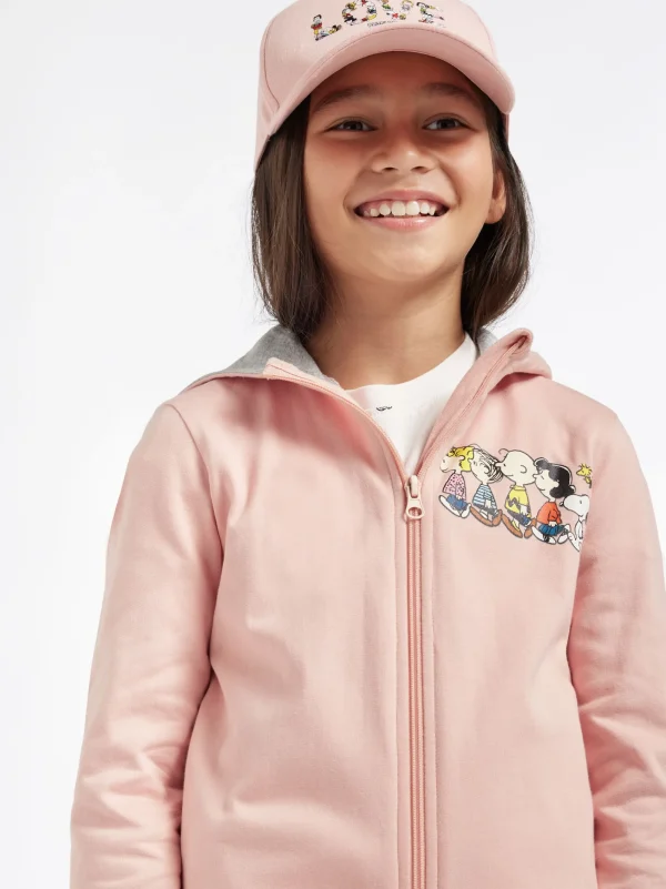 THE PEANUTS Hoodie Lyserød Fashion