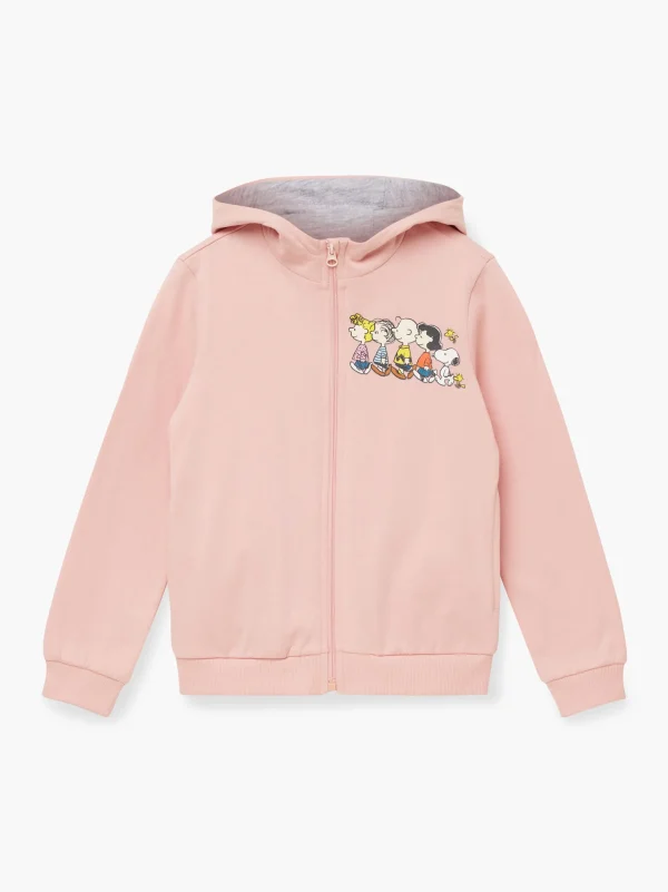 THE PEANUTS Hoodie Lyserød Fashion
