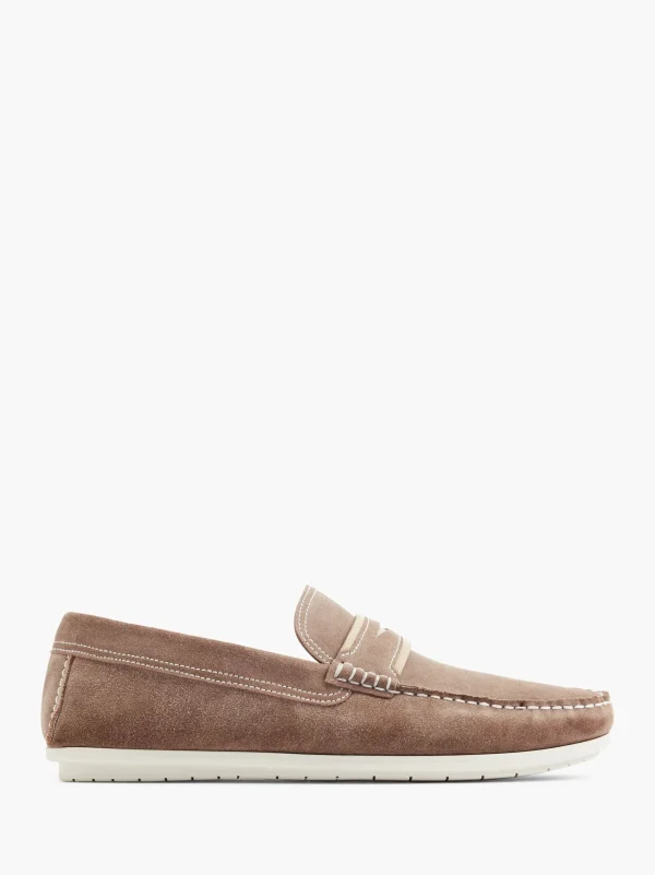 AM SHOE Loafer Taupe Hot