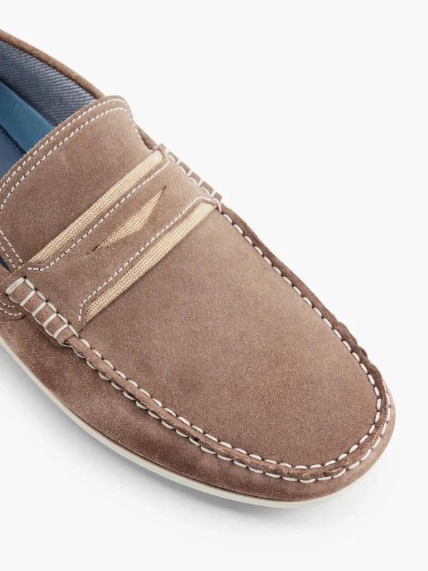 AM SHOE Loafer Taupe Hot
