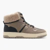 TOM TAILOR Mid cut sneaker Taupe New