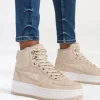 Kappa Mid cut sneaker Beige Online