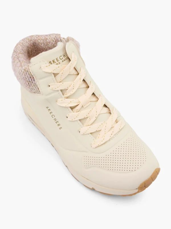 Skechers Mid cut sneaker Creme Discount