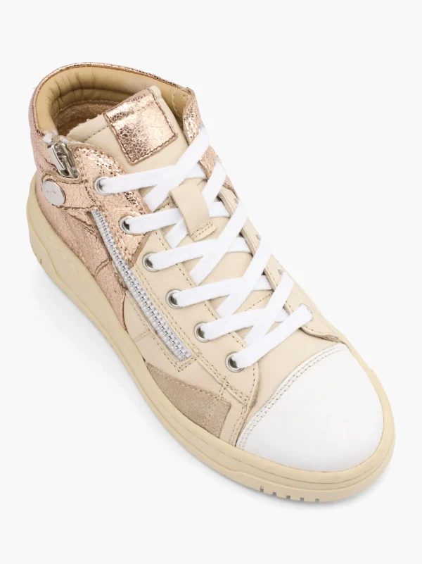 Venice Mid cut sneaker Creme Clearance