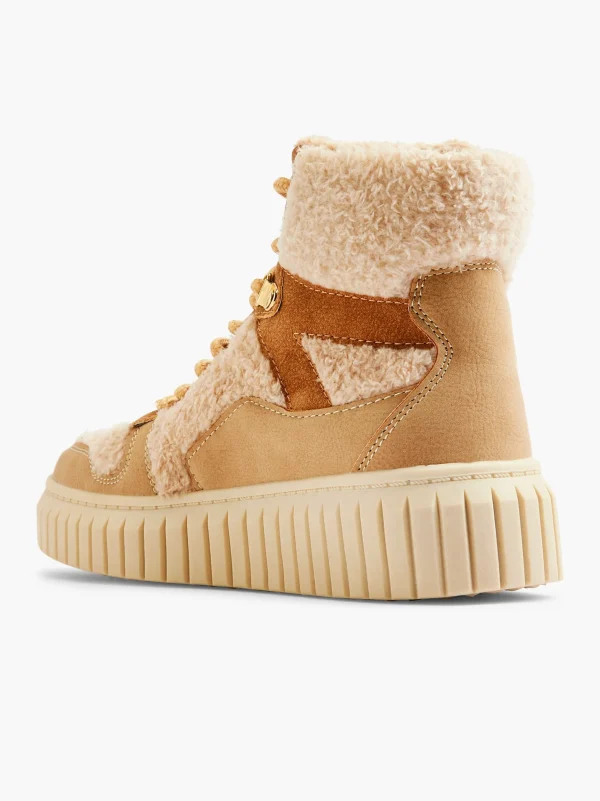 OXMOX Mid cut sneaker Beige Outlet