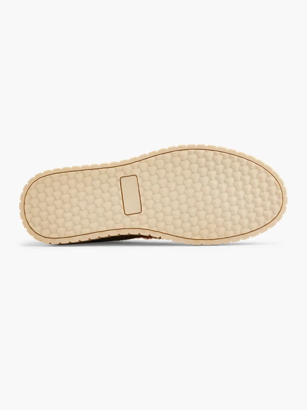 OXMOX Mid cut sneaker Beige Outlet