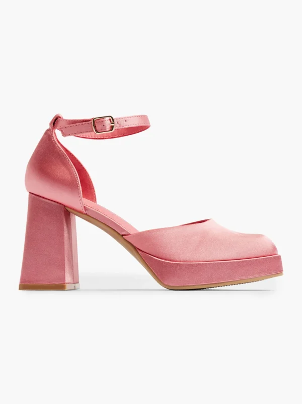 Claudia Ghizzani Pump med spænde Pink New