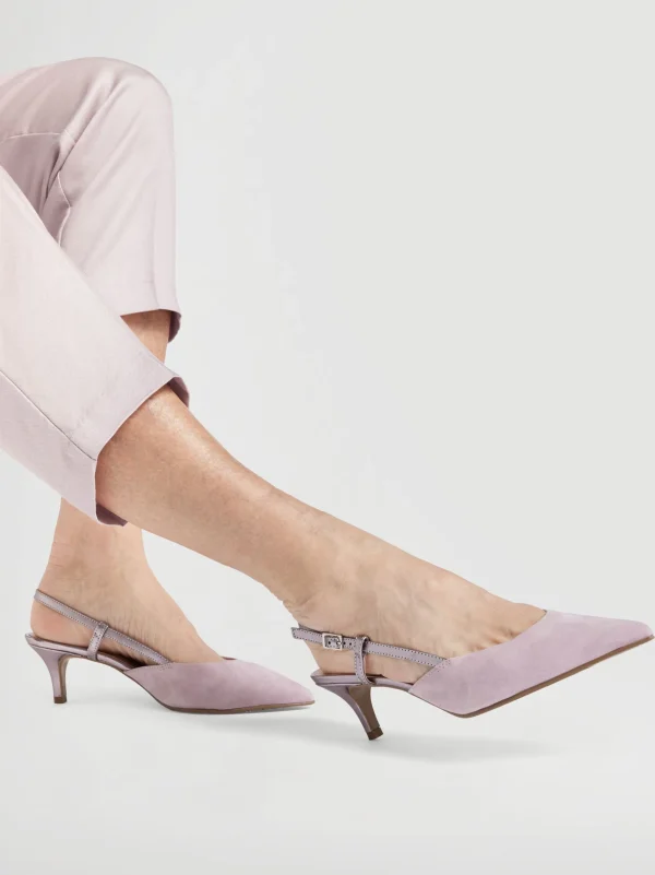 5th Avenue Pump med spænde Lilla New