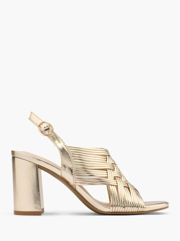 Graceland Sandal Guld Online