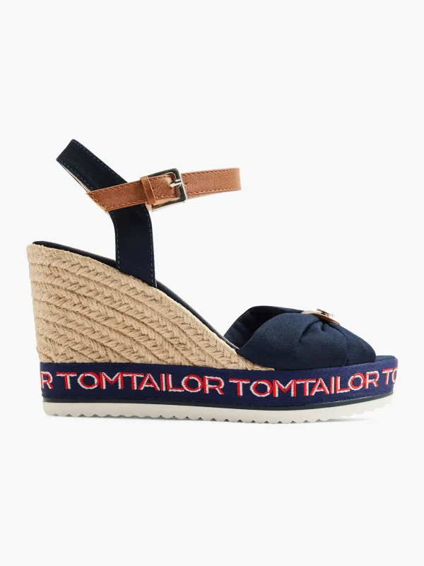 TOM TAILOR Sandal Mørkeblå Clearance