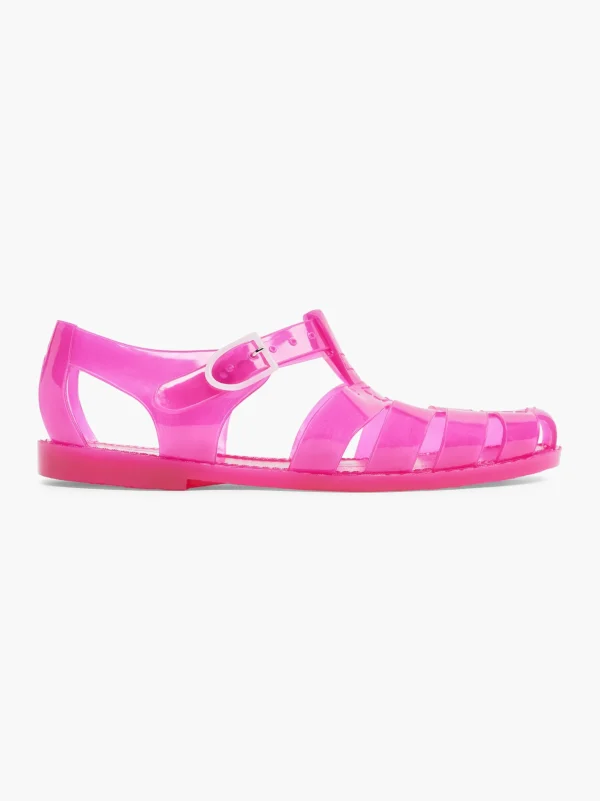 Blue Fin Sandal Pink New