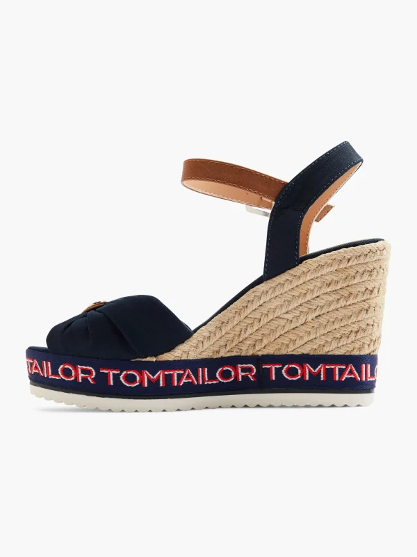 TOM TAILOR Sandal Mørkeblå Clearance