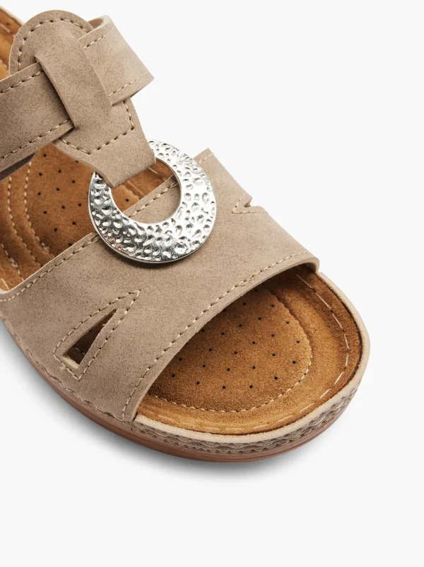 Easy Street Sandal Beige Clearance