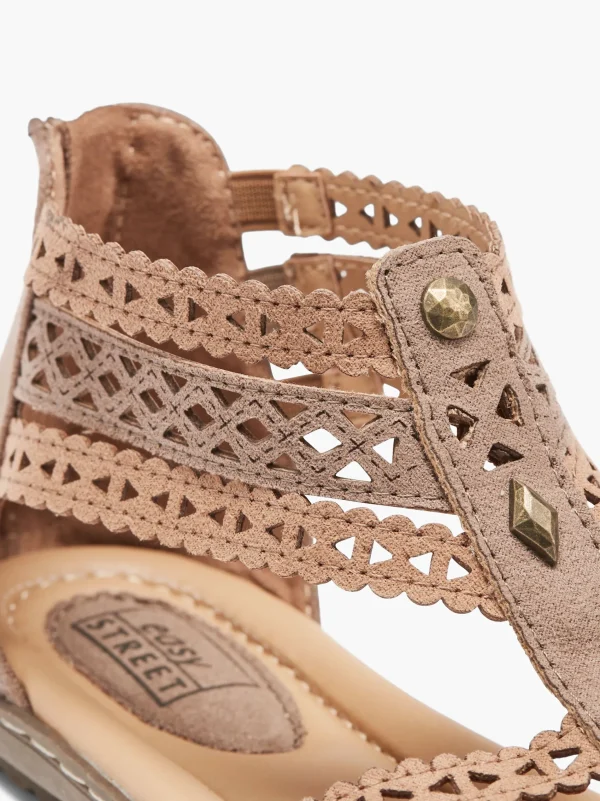 Easy Street Sandal Brun Outlet