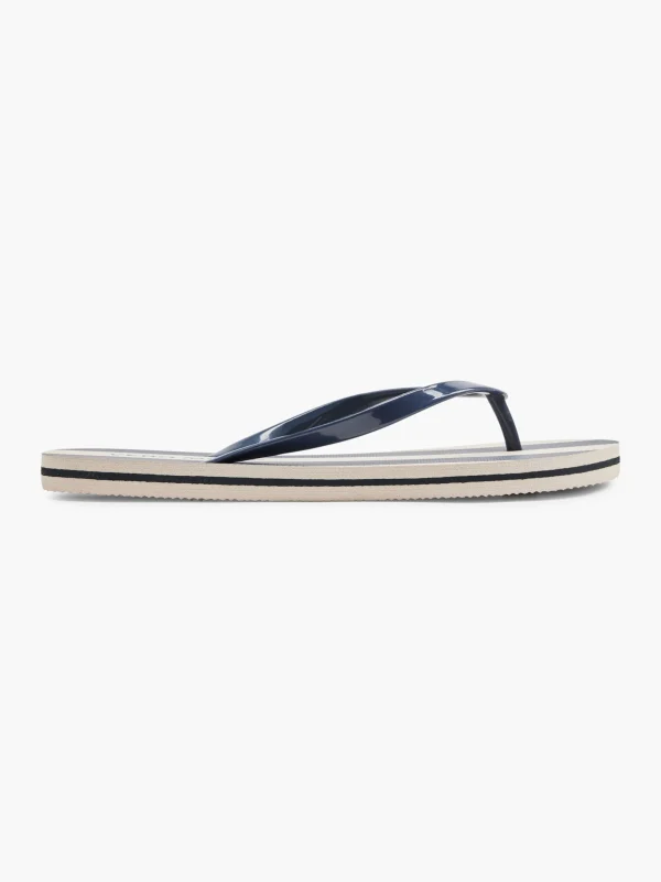 Vero Moda Sandal med tå-split Mørkeblå Hot