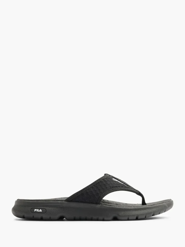 FILA Sandal med tå-split Sort Outlet