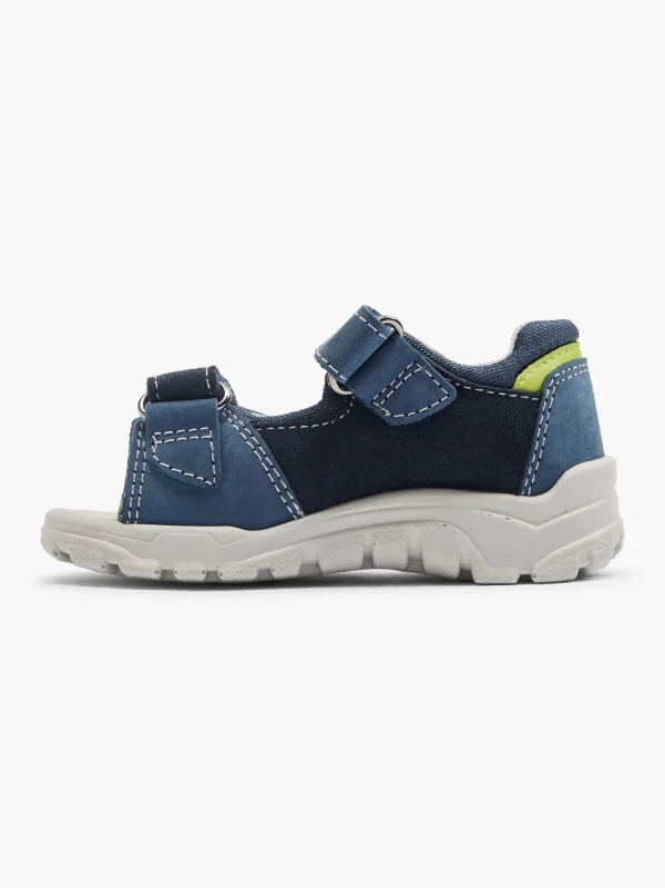 elefanten Sandal med tå-split Mørkeblå Clearance