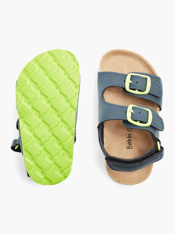 Bobbi-Shoes Sandal med tå-split Blå Online