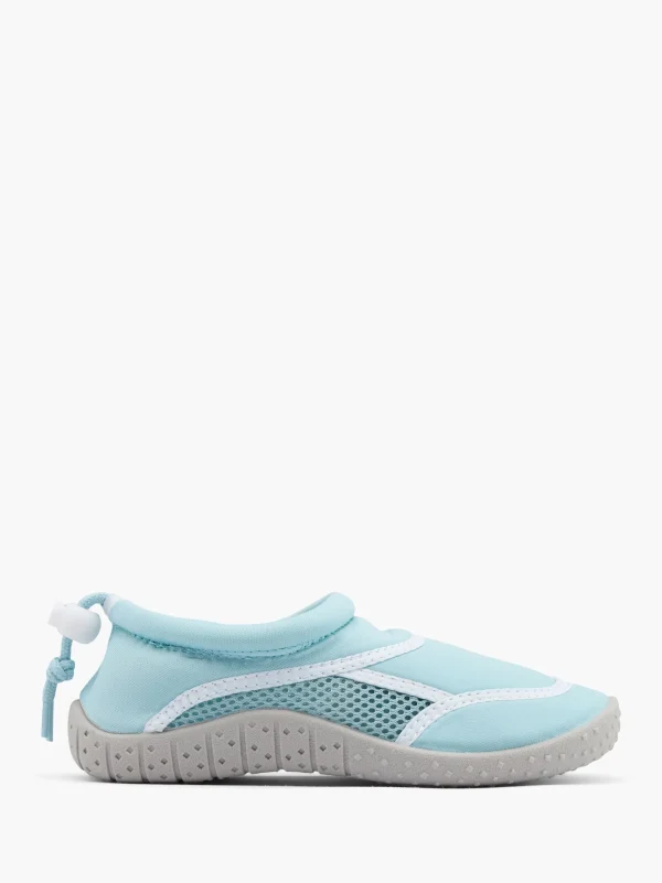 Blue Fin Slides & badesko Blå Discount