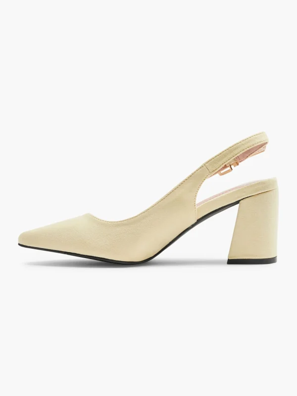 Catwalk Slingback pump Gul Outlet
