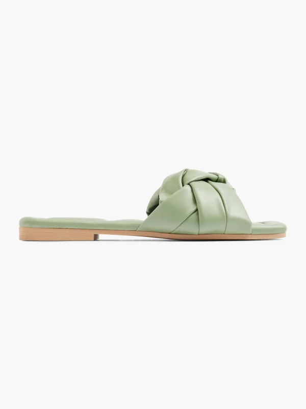 Catwalk Slip in sandal Khaki Best