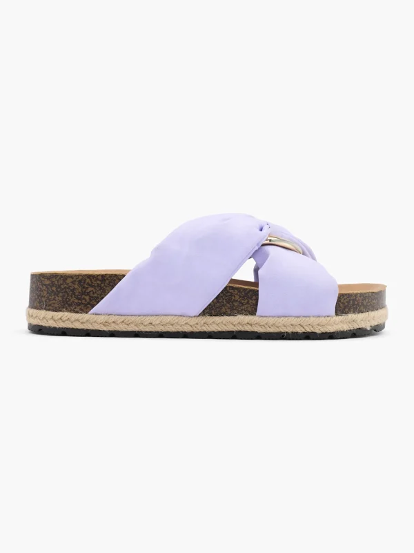 Claudia Ghizzani Slip in sandal Lilla Discount