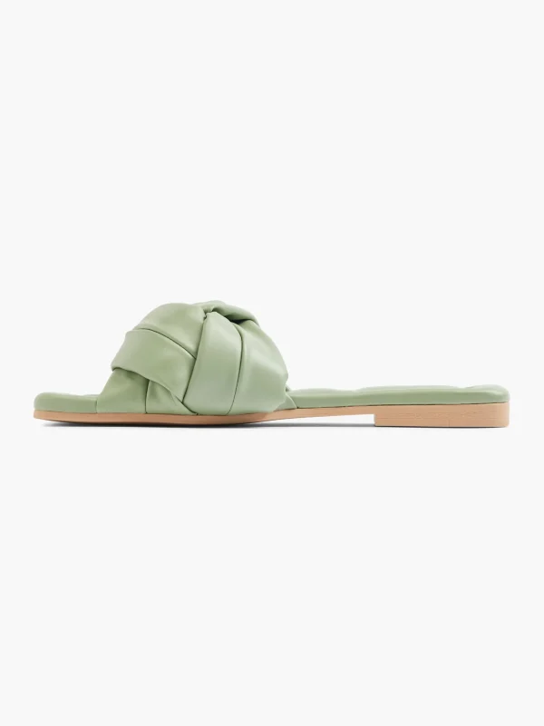 Catwalk Slip in sandal Khaki Best