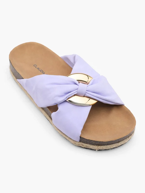 Claudia Ghizzani Slip in sandal Lilla Discount