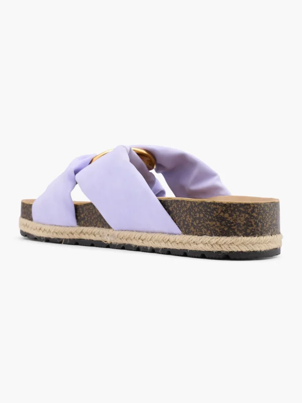 Claudia Ghizzani Slip in sandal Lilla Discount