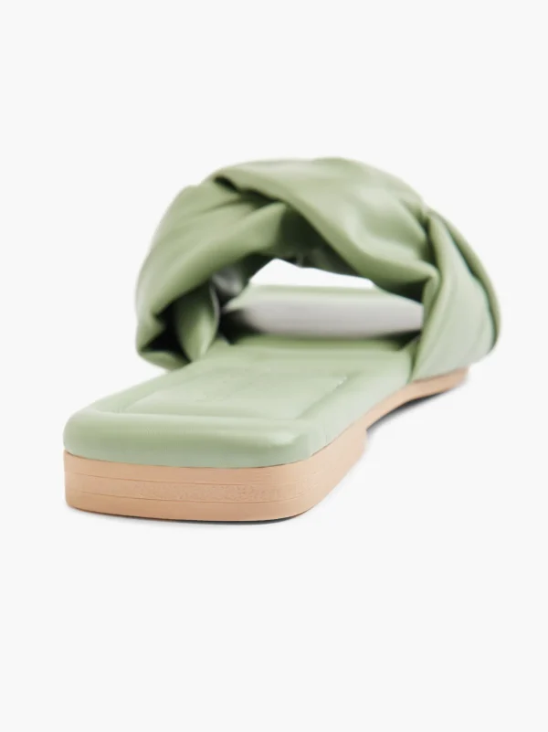 Catwalk Slip in sandal Khaki Best