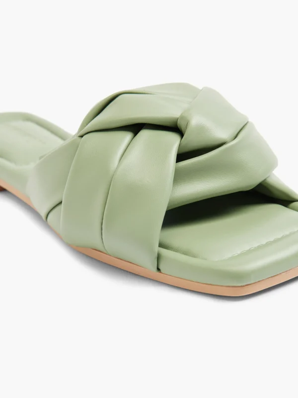 Catwalk Slip in sandal Khaki Best